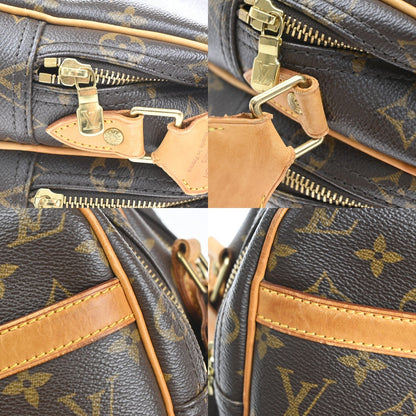 Louis Vuitton Reporter Bag Monogram Canvas, BROWN, CANVAS, Shoulder bag