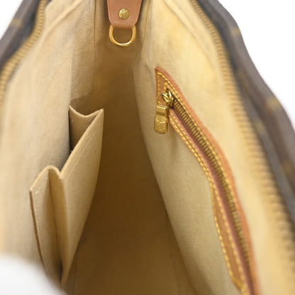 Louis Vuitton Monogram Looping Handbag Monogram Canvas, BROWN, CANVAS, Shoulder bag