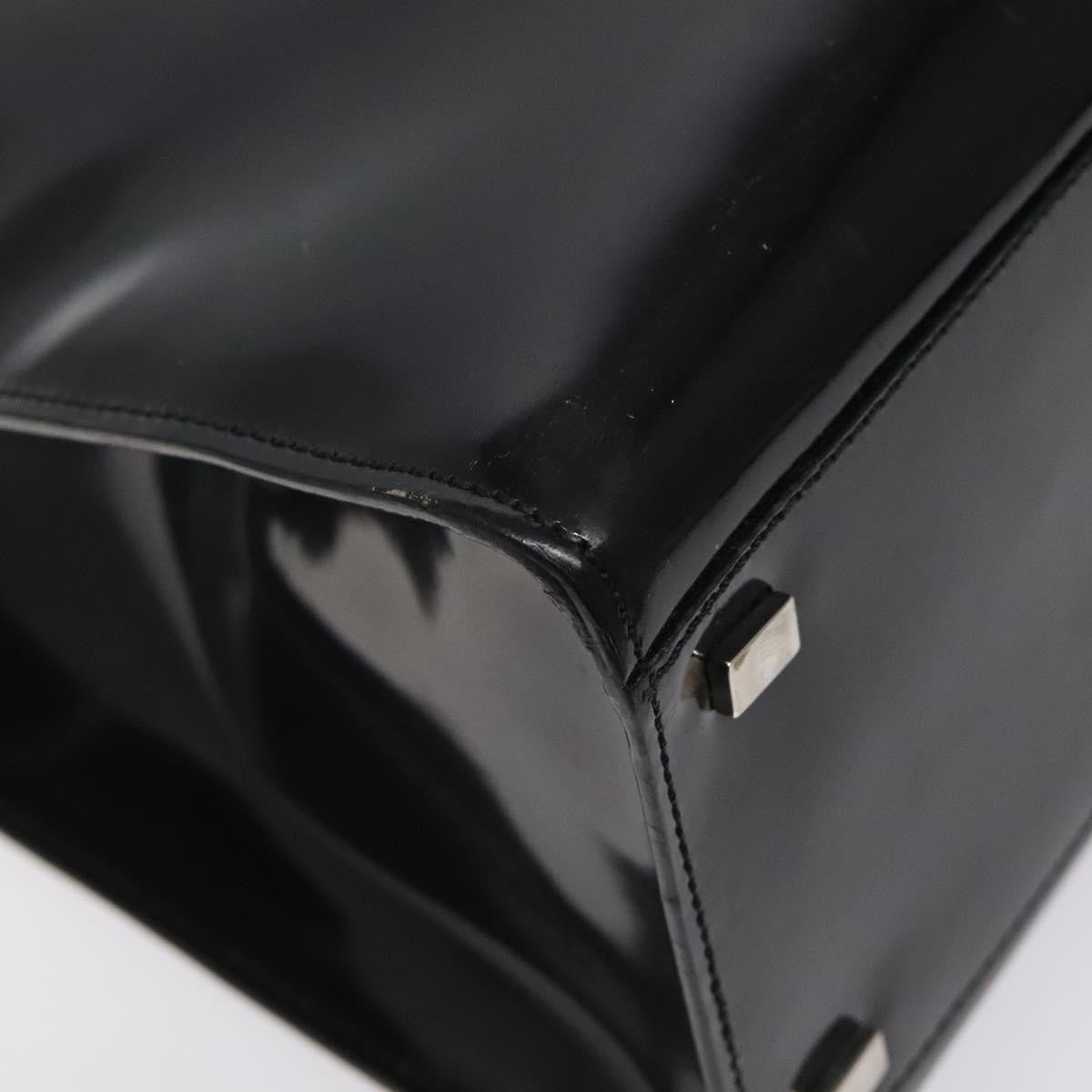 Celine Handbag Patent leather, BLACK, PATENT_LEATHER, Handbag