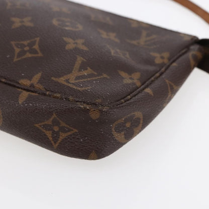 Louis Vuitton Pochette Accessoires NM Monogram Canvas, BROWN, CANVAS, Clutche & pouche