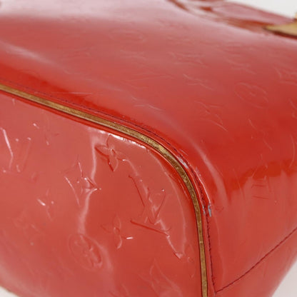 Louis Vuitton Houston Handbag Monogram Vernis, RED, PATENT_LEATHER, Handbag