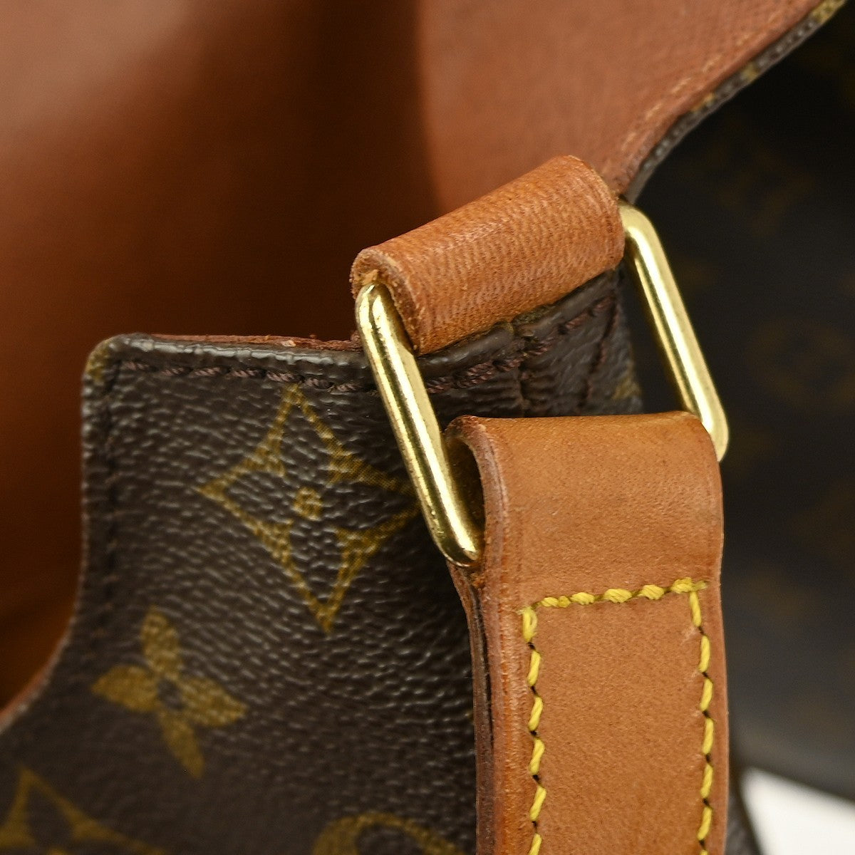 Louis Vuitton Musette Handbag Monogram Canvas, BROWN, CANVAS, Shoulder bag