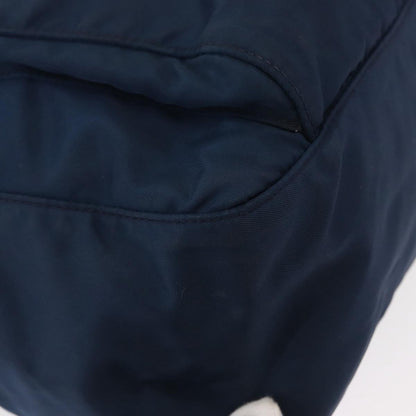 Prada Buckle Messenger Bag Tessuto, NAVY, NYLON, Shoulder bag
