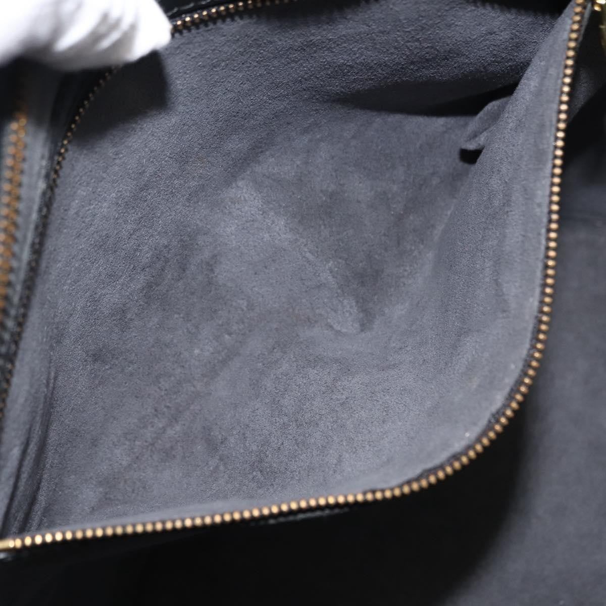 Louis Vuitton Saint Jacques Handbag Epi Leather, BLACK, LEATHER, Shoulder bag