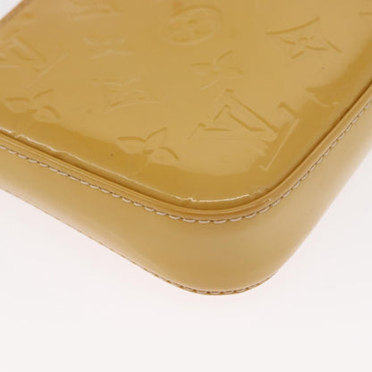 Louis Vuitton Pochette Accessoires NM Monogram Vernis, YELLOW, PATENT_LEATHER, Clutche & pouche