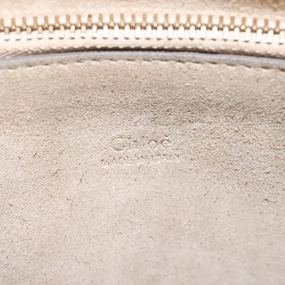 Chloe Faye Shoulder Bag Leather and Suede, BLACK, SUEDE, Shoulder bag