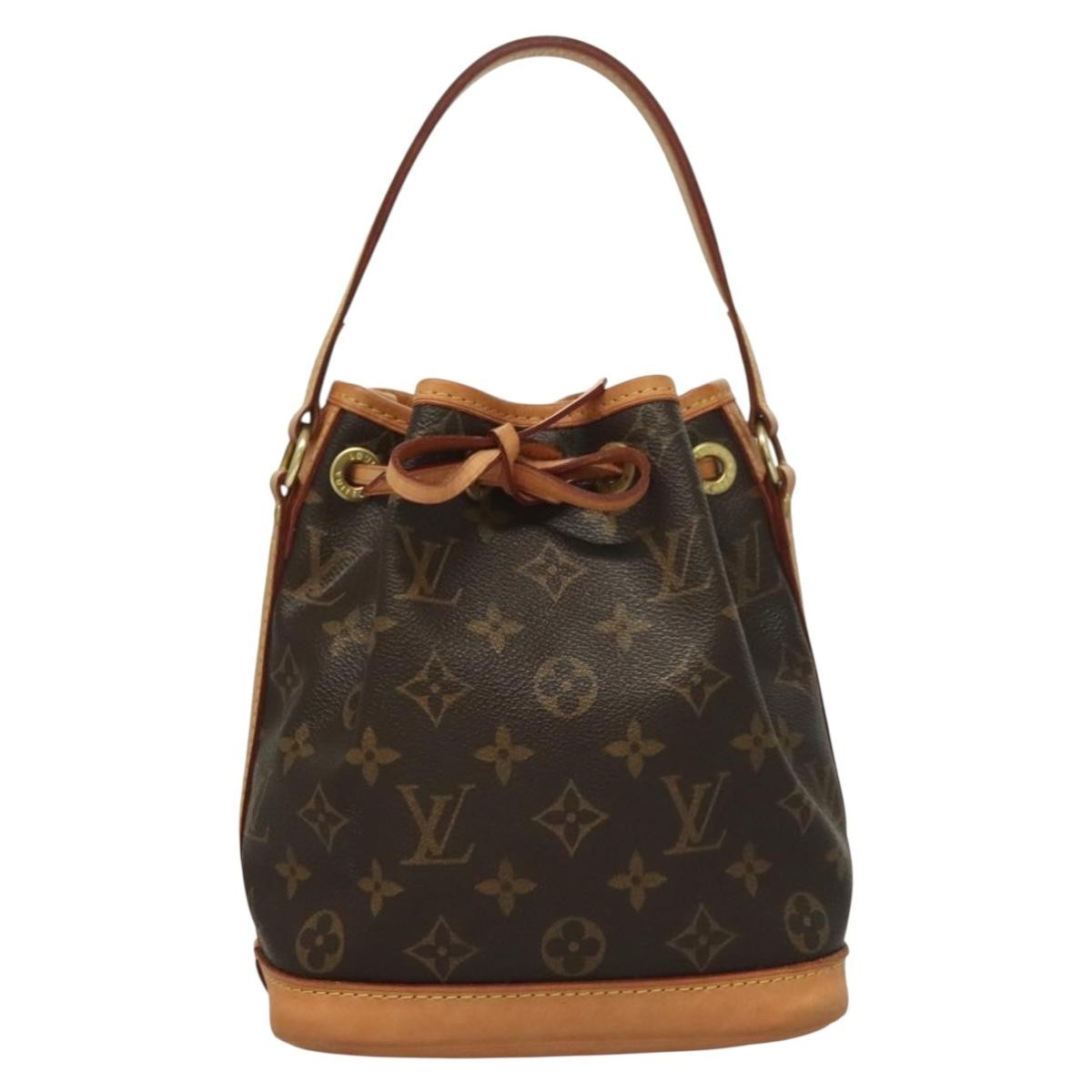 Louis Vuitton Noe NM Handbag Monogram Canvas, BROWN, CANVAS, Handbag