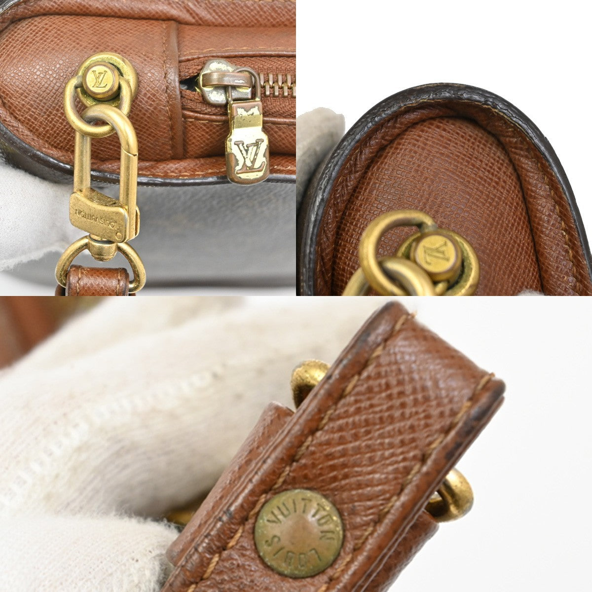 Louis Vuitton Pochette Orsay Monogram Canvas, BROWN, CANVAS, Clutche & pouche