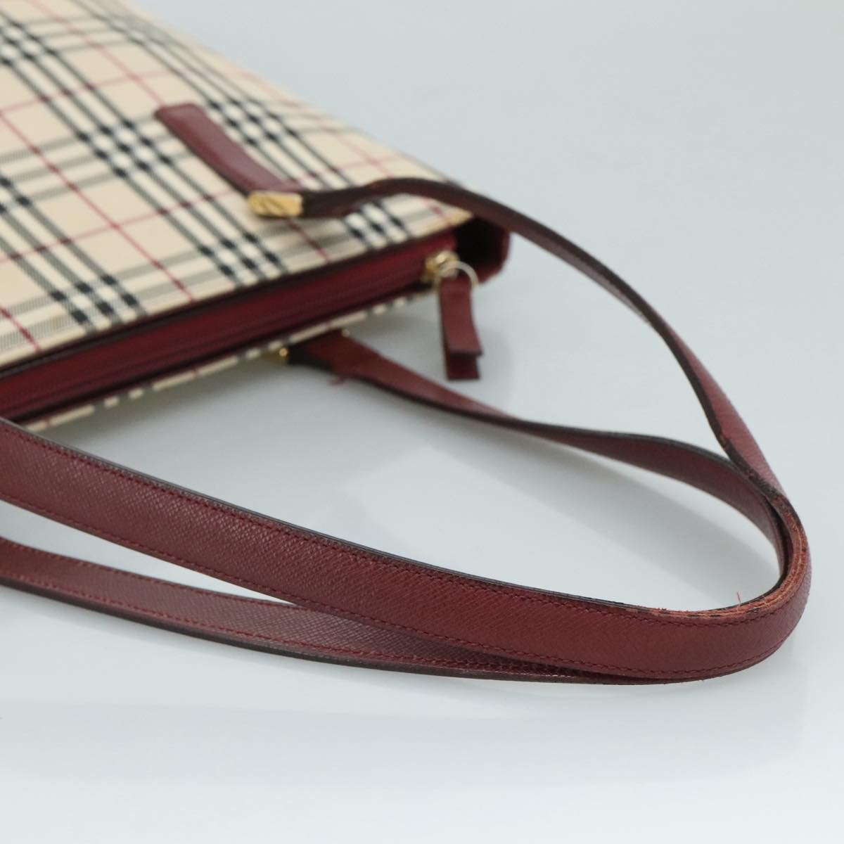 Burberry Nova Check Tote canvas check pattern, BEIGE, CANVAS, Tote bag