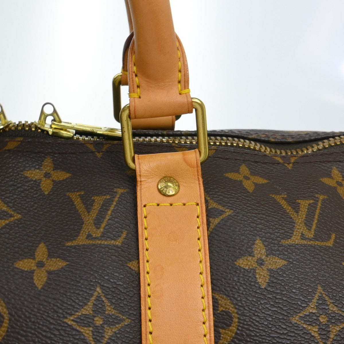 Louis Vuitton Keepall Bag Monogram Canvas, Brown, Canvas, Travel Bag