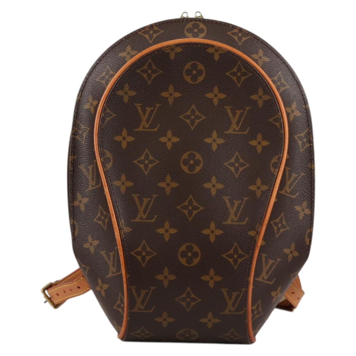 Louis Vuitton Ellipse Backpack Monogram Canvas, BROWN, CANVAS, Backpack