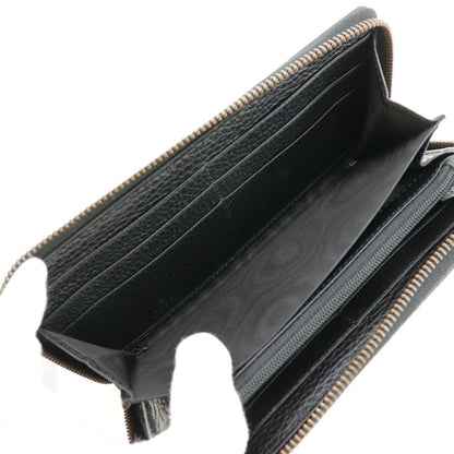 Gucci GG Marmont Zip Around Wallet Leather, BLACK, LEATHER, Wallets