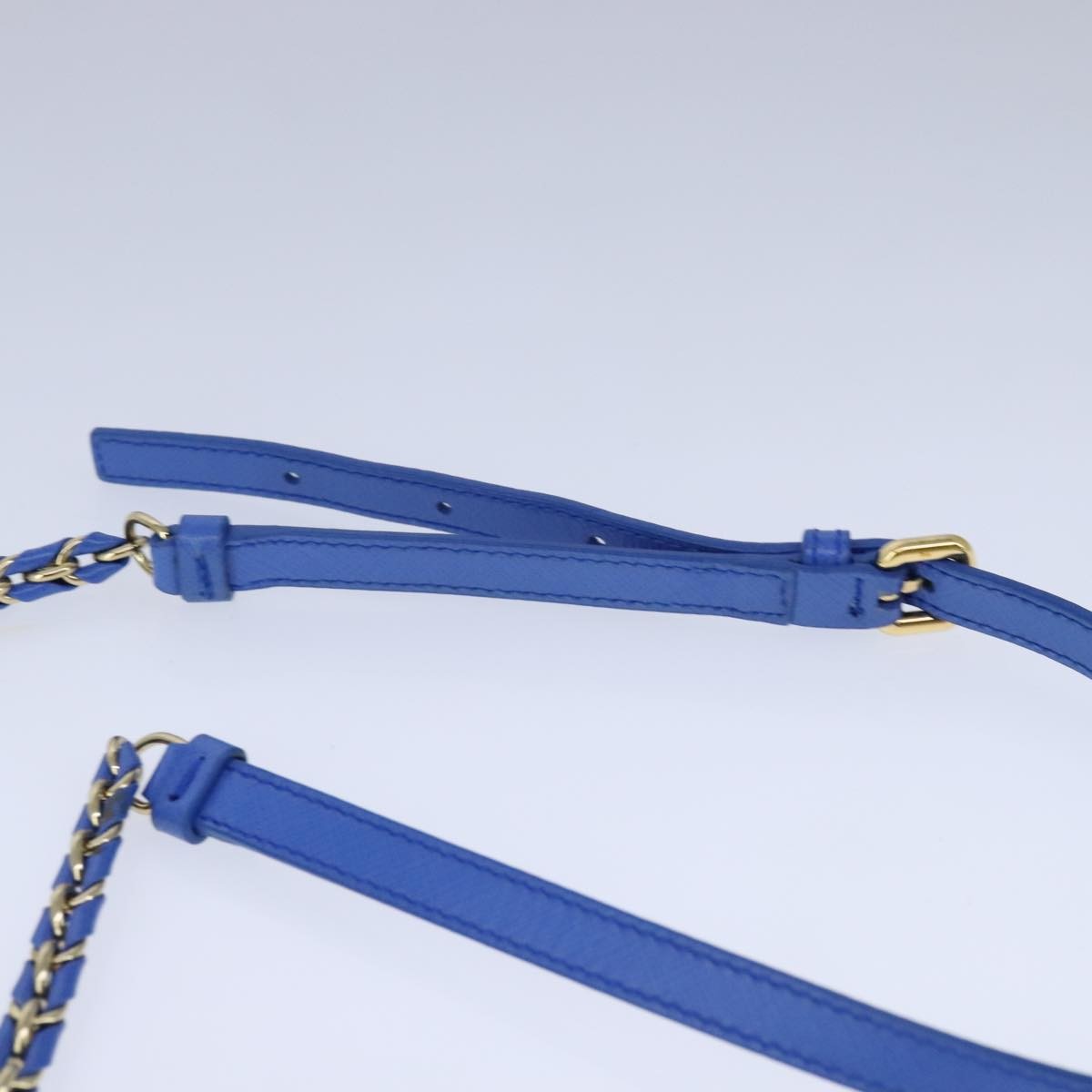 Salvatore Ferragamo Vala Shoulder Bag Leather, BLUE, LEATHER, Shoulder bag