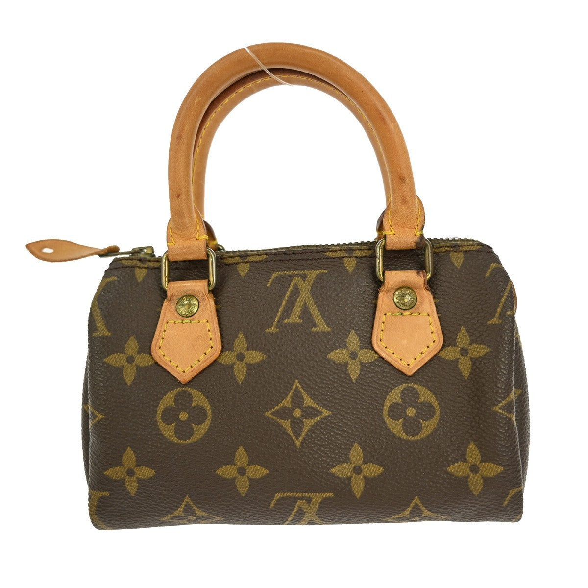 Louis Vuitton Speedy Mini HL Handbag Monogram Canvas, BROWN, CANVAS, Handbag
