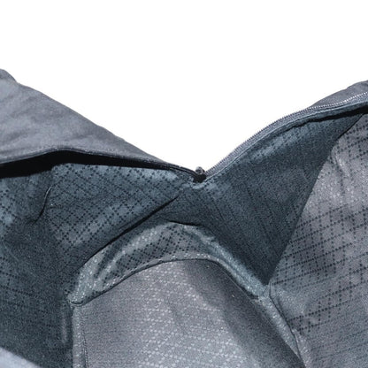 Gucci Travel Boston Bag Leather with Nylon, BLACK, LEATHER, Travel bag