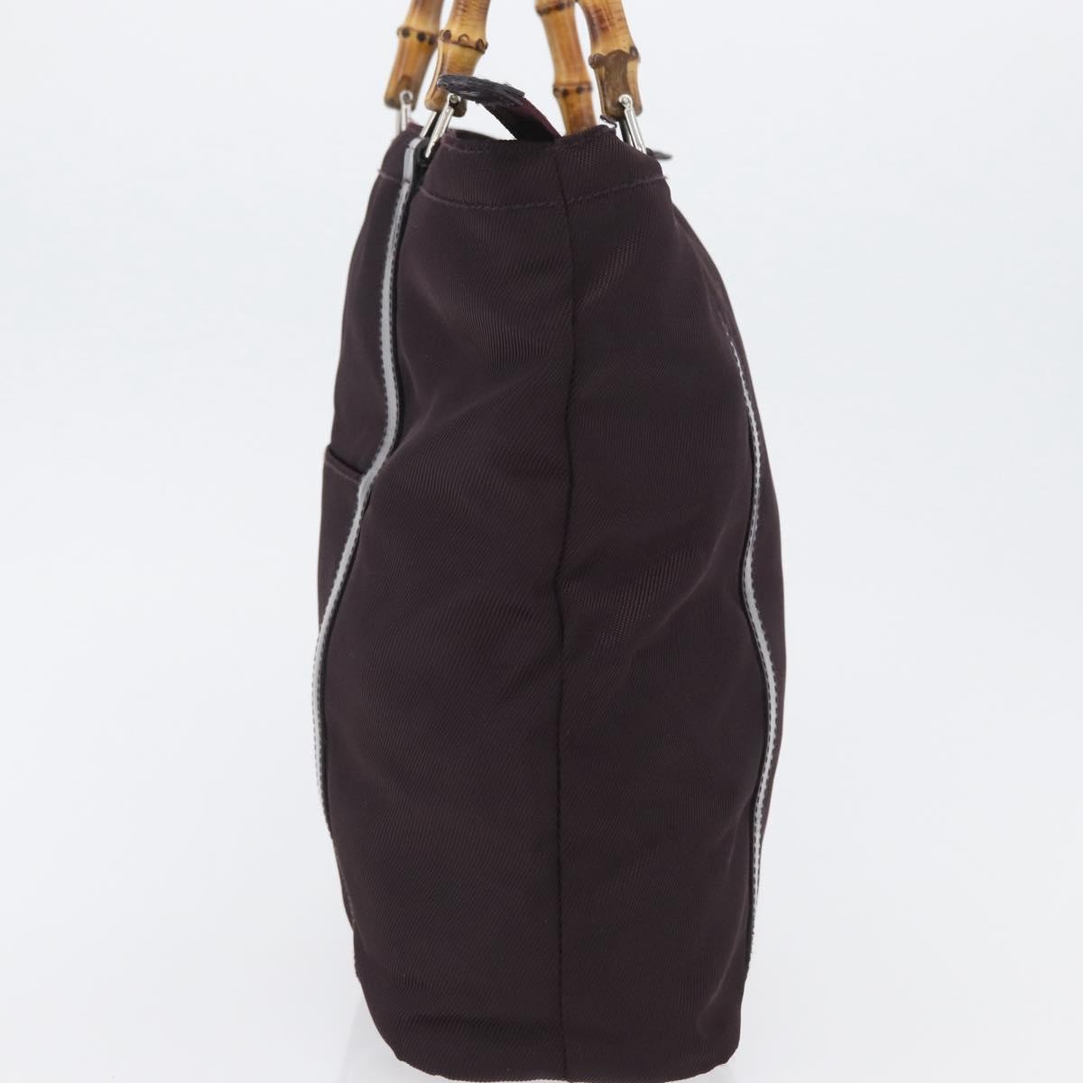 Gucci Bamboo tote bag Canvas, Purple, Canvas, Tote Bag