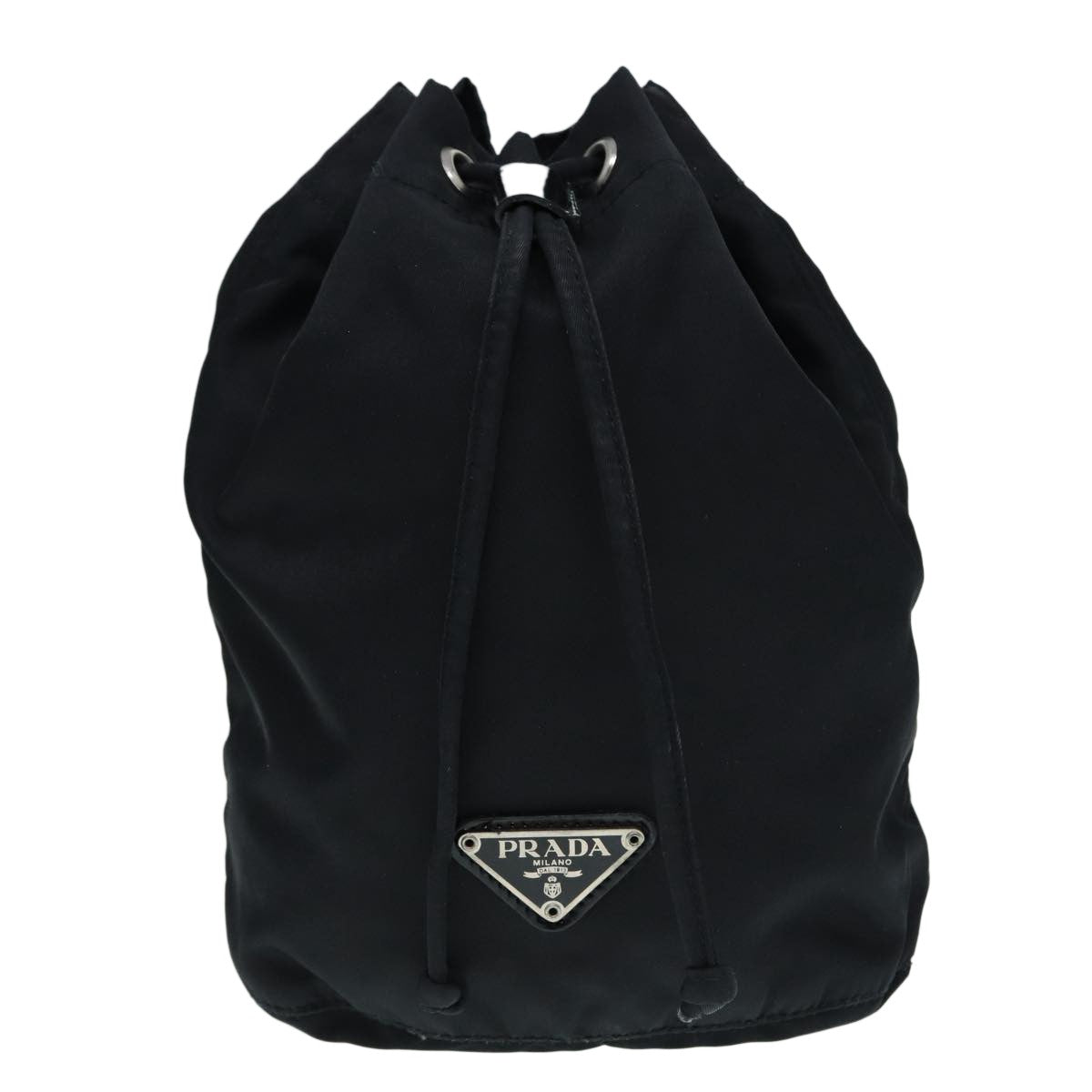 Prada Travel Pouch Tessuto, BLACK, NYLON, Travel bag