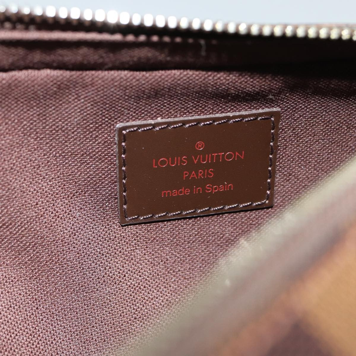 Louis Vuitton Geronimos Waist Bag Damier, BROWN, CANVAS, Travel bag