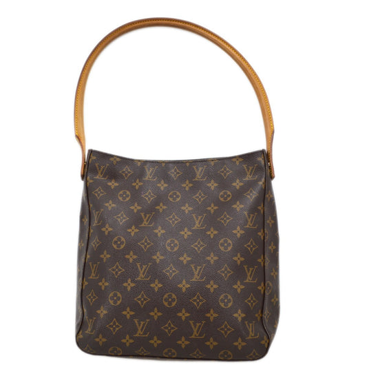 Louis Vuitton Monogram Looping Handbag Monogram Canvas, Brown, Canvas, Shoulder Bag