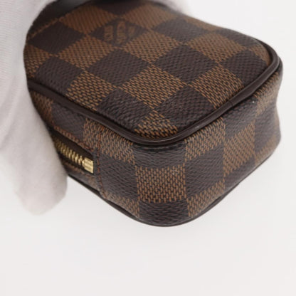 Louis Vuitton Etui Okapi Camera Case Damier, BROWN, CANVAS, Travel bag