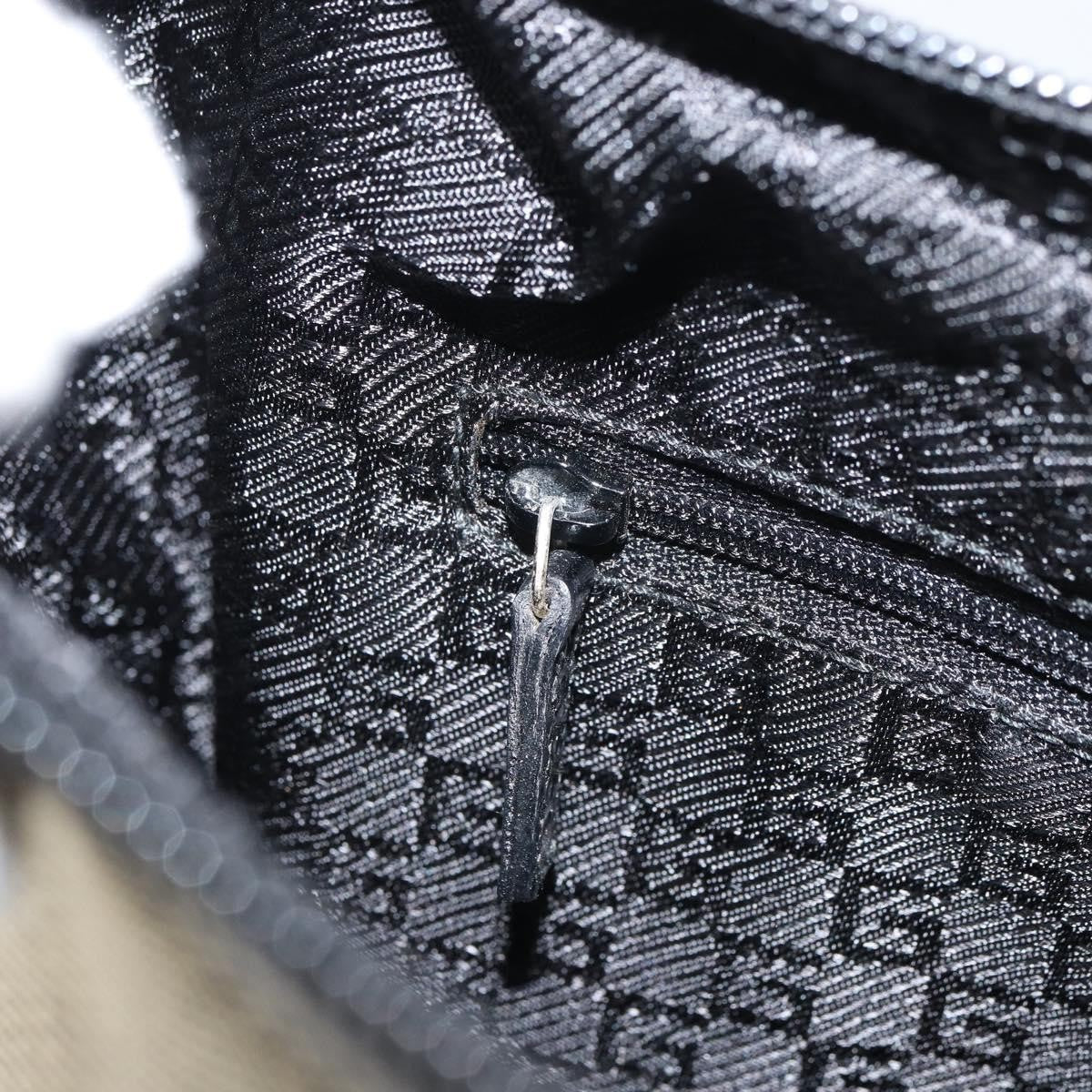 Gucci Vintage Hobo Canvas, GRAY, CANVAS, Shoulder bag