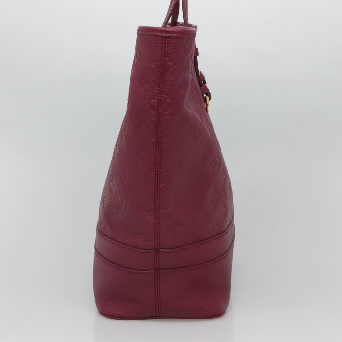 Louis Vuitton Citadine Handbag Monogram Empreinte Leather, PURPLE, LEATHER, Tote bag