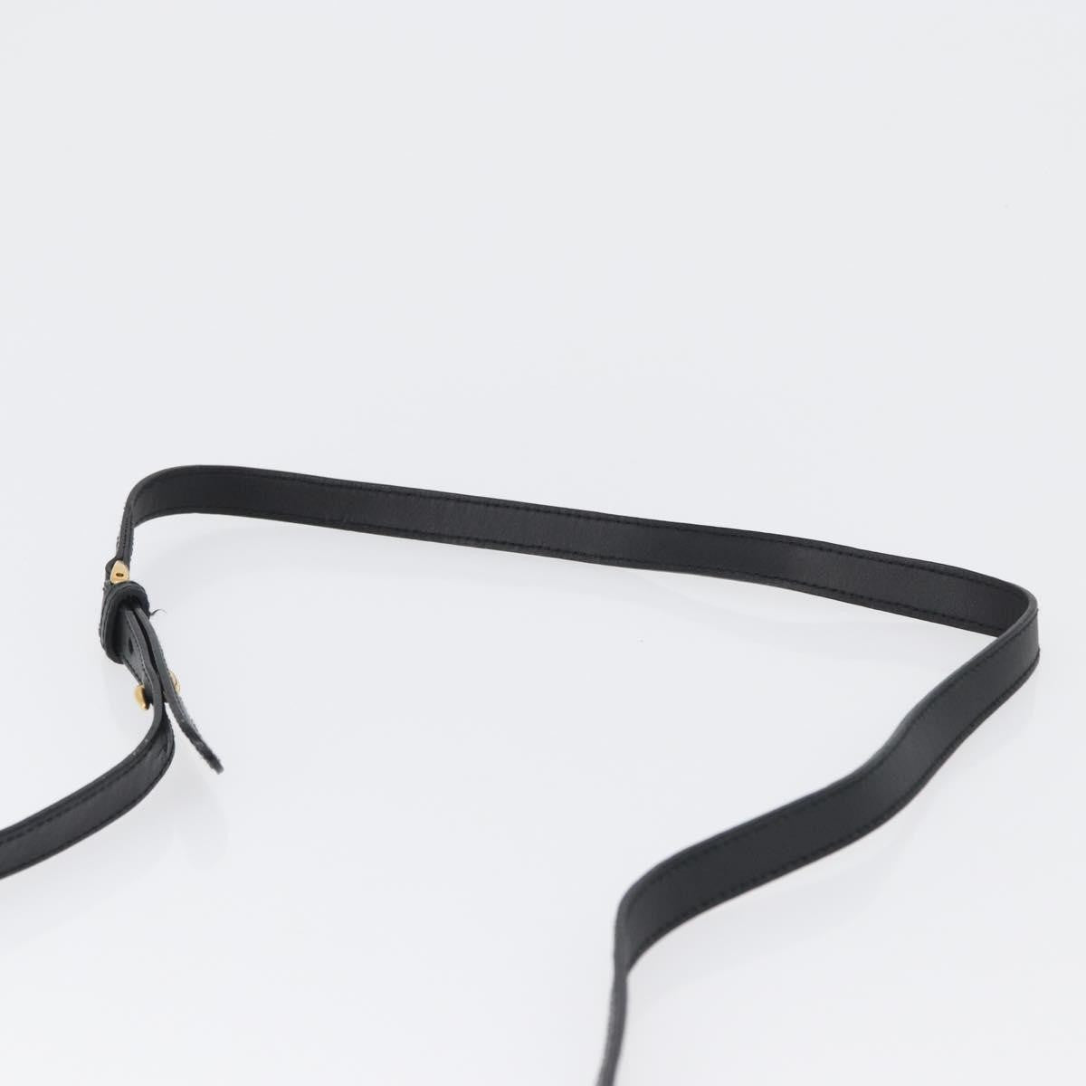 Gucci Vintage Shoulder Bag Leather, BLACK, LEATHER, Shoulder bag