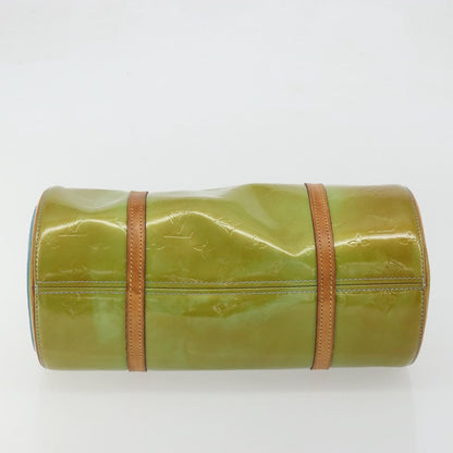 Louis Vuitton Bedford Handbag Monogram Vernis, Green, Patent Leather, Handbag