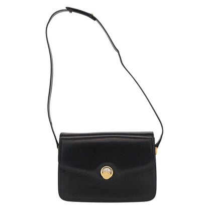 Gucci Vintage Shoulder Bag Leather, BLACK, LEATHER, Shoulder bag