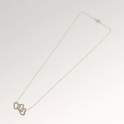 Tiffany & Co. Triple Heart Pendant Necklace Sterling Silver, SILVER, SILVER, Necklace