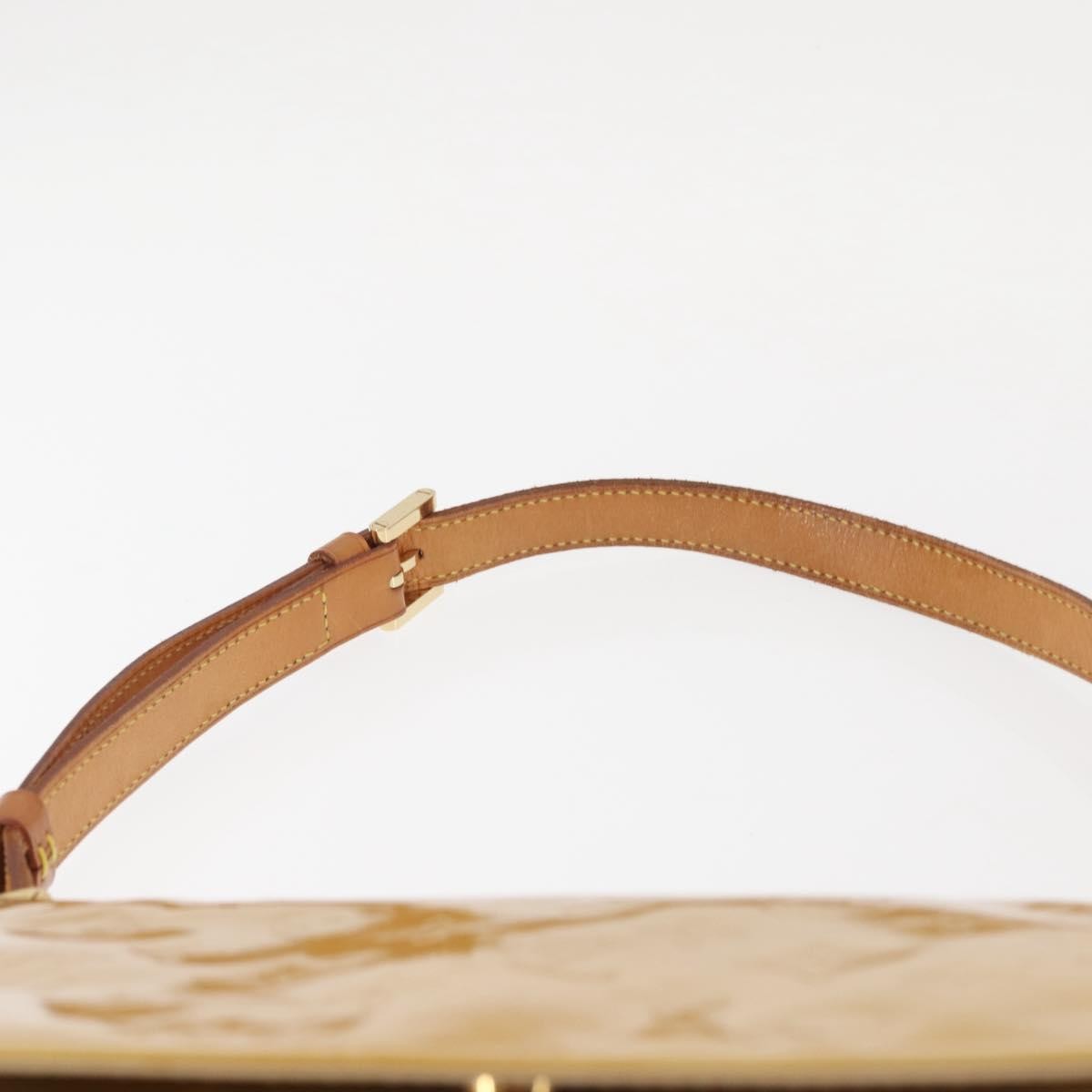 Louis Vuitton Thompson Street Handbag Monogram Vernis, BEIGE, PATENT_LEATHER, Handbag