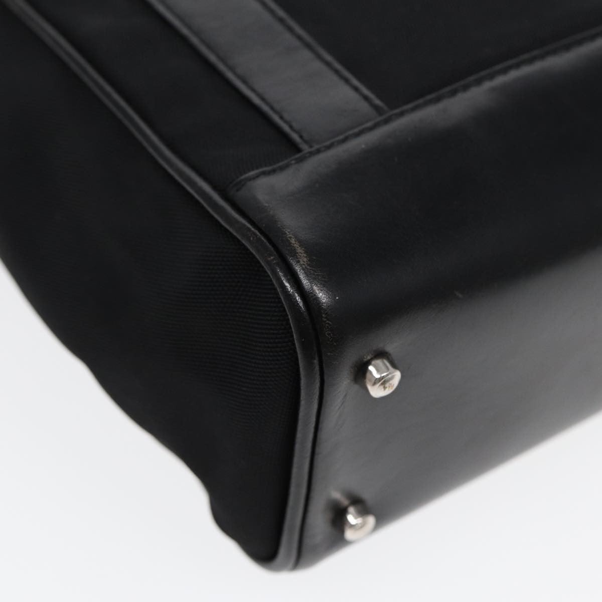 Gucci Vintage Handbag Nylon, BLACK, NYLON, Handbag