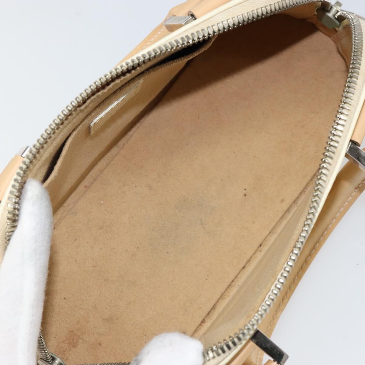 Louis Vuitton Alma Handbag Limited Edition Graffiti Leather, WHITE, CANVAS, Handbag