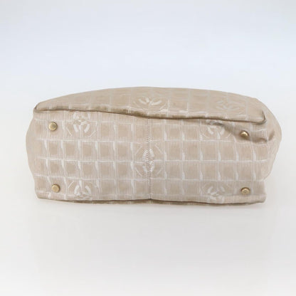 Chanel Travel Line Tote Nylon, BEIGE, NYLON, Tote bag