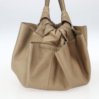 Loewe Anagram Logo Nappa Aire Hand Bag Leather, GOLD, LEATHER, Handbag