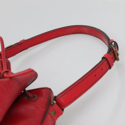 Louis Vuitton Noe Handbag Epi Leather, RED, LEATHER, Handbag