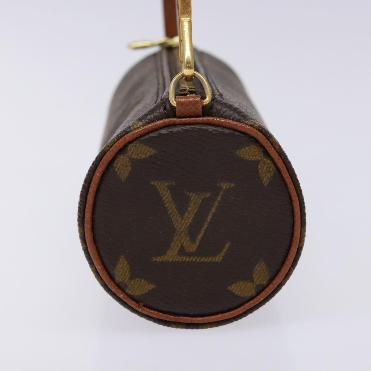 Louis Vuitton Papillon Pochette Monogram Canvas, BROWN, CANVAS, Handbag