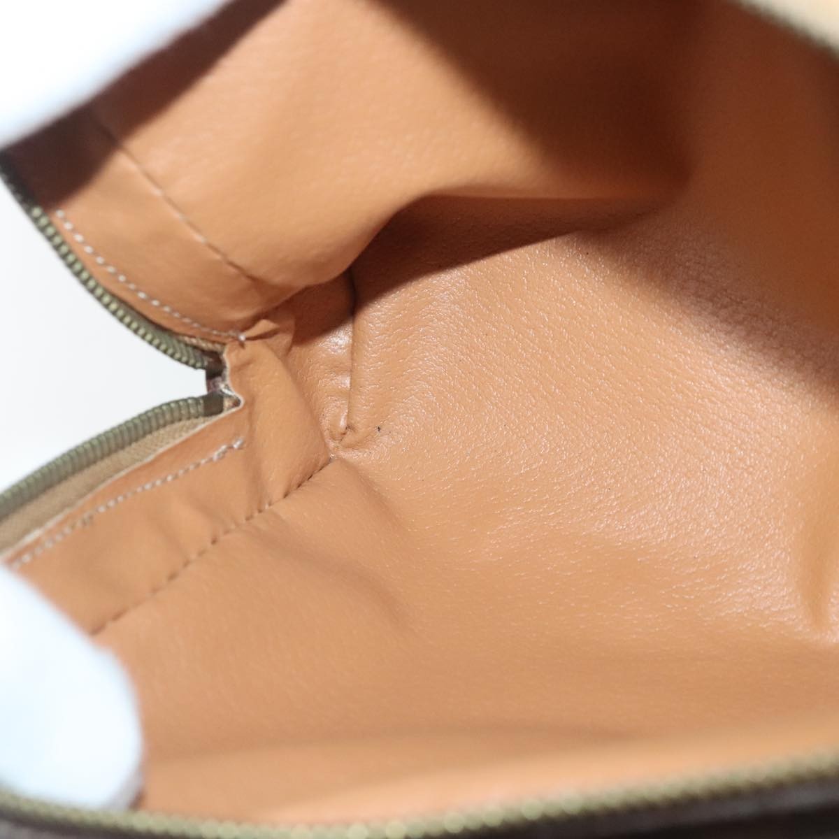 Celine Macadam Pochette Clutch, BROWN, CANVAS, Clutche & pouche