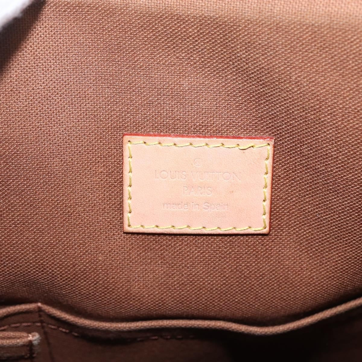 Louis Vuitton Odeon Handbag Monogram Canvas, Brown, Canvas, Shoulder Bag