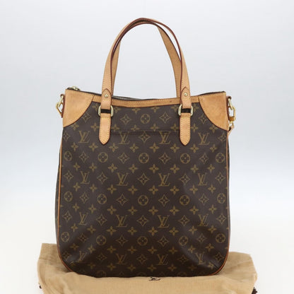 Louis Vuitton Odeon Handbag Monogram Canvas, Brown, Canvas, Shoulder Bag