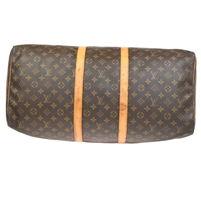 Louis Vuitton Keepall Bag Monogram Canvas, Brown, Canvas, Travel Bag