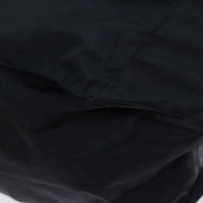 Prada Side Pocket Tote Nylon, BLACK, NYLON, Tote bag
