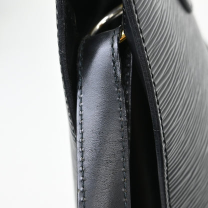 Louis Vuitton Cluny Shoulder Bag Epi Leather, Black, Leather, Shoulder Bag