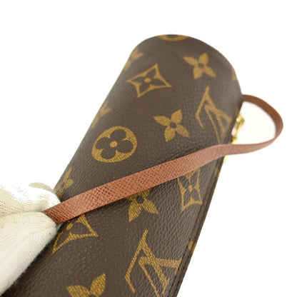 Louis Vuitton Papillon Pochette Monogram Canvas, BROWN, CANVAS, Clutche & pouche