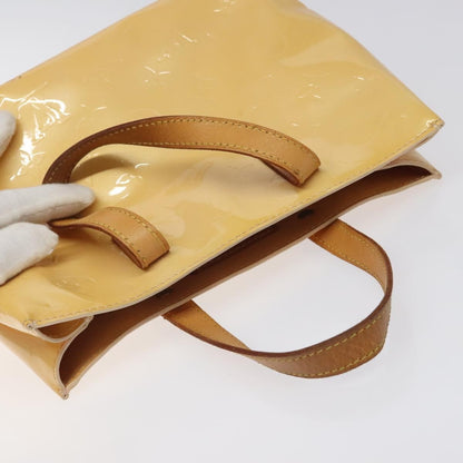 Louis Vuitton Vernis Houston Bag labellov, YELLOW, LEATHER, Handbag