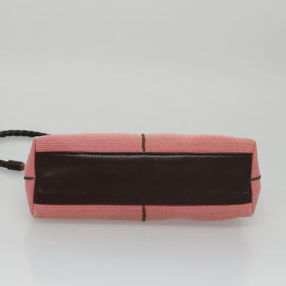 Bottega Veneta Vintage Shoulder Bag Canvas, PINK, CANVAS, Shoulder bag