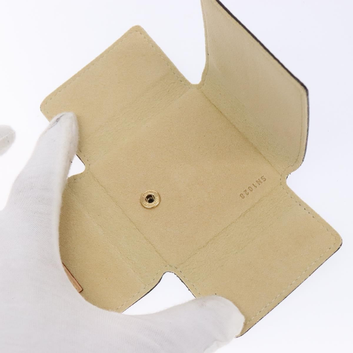 Louis Vuitton CASE JEWELRY BOX Canvas, BROWN, CANVAS, Wallets