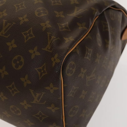 Louis Vuitton Keepall Bag Monogram Canvas, BROWN, CANVAS, Travel bag