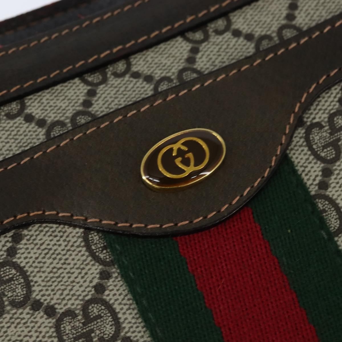 Gucci Ophidia Zip Shoulder Bag GG Coated Canvas, BEIGE, CANVAS, Shoulder bag