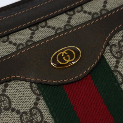 Gucci Ophidia Zip Shoulder Bag GG Coated Canvas, BEIGE, CANVAS, Shoulder bag
